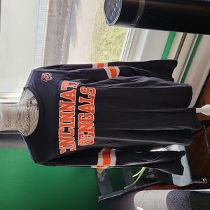 Cincinnati Bengals Womens Long Sleeve Shirt SIZE XL
